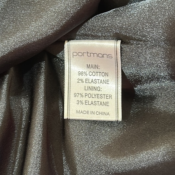 Portmans distressed size 12 black floral dress - Picture 15 of 16